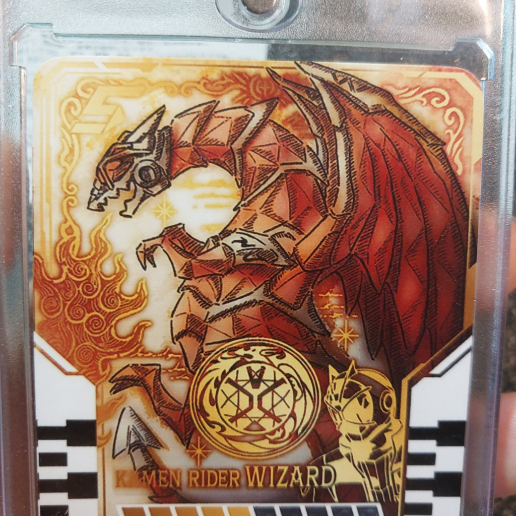 Thẻ Kamen Rider Gotchard lá KAMEN RIDER WIZARD 5G 2091 1-4