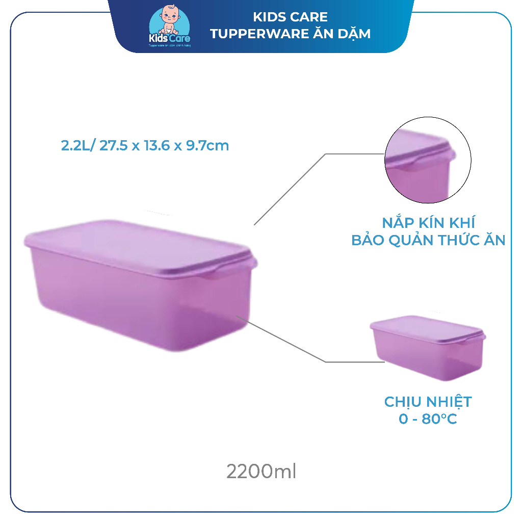Hộp trữ mát Tupperware Freshia Collection
