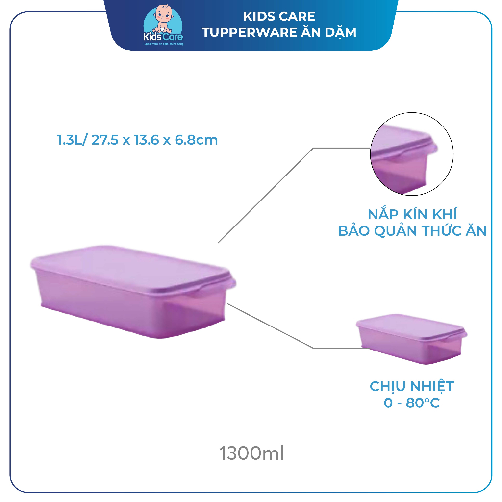 Hộp trữ mát Tupperware Freshia Collection