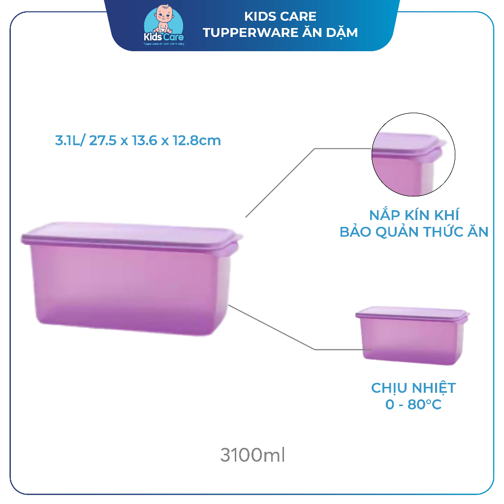 Hộp trữ mát Tupperware Freshia Collection