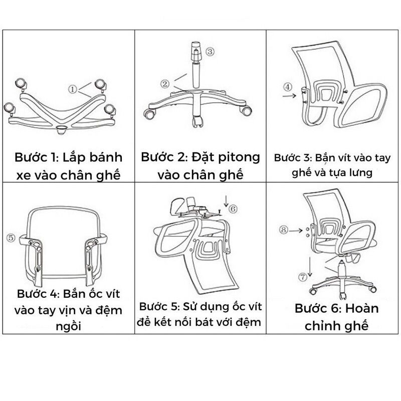 Ghế Xoay Văn Phòng, Ghế Lưới Cao Cấp, Giảm Đau Mỏi Cột Sống, Học Tập và Làm VIRV | BigBuy360 - bigbuy360.vn