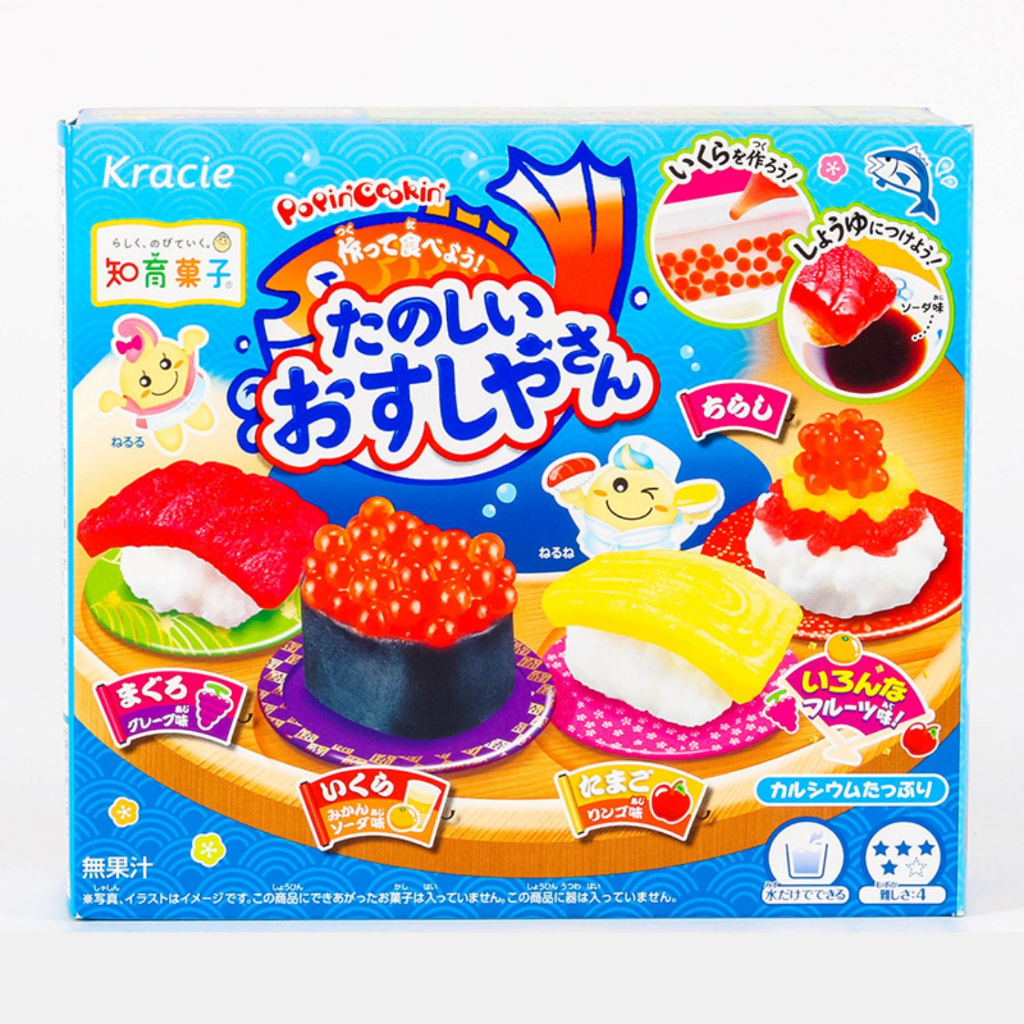 Kẹo sáng tạo sushi Kracie Popin Cookin 28.5g - Hachi Hachi Japan Shop