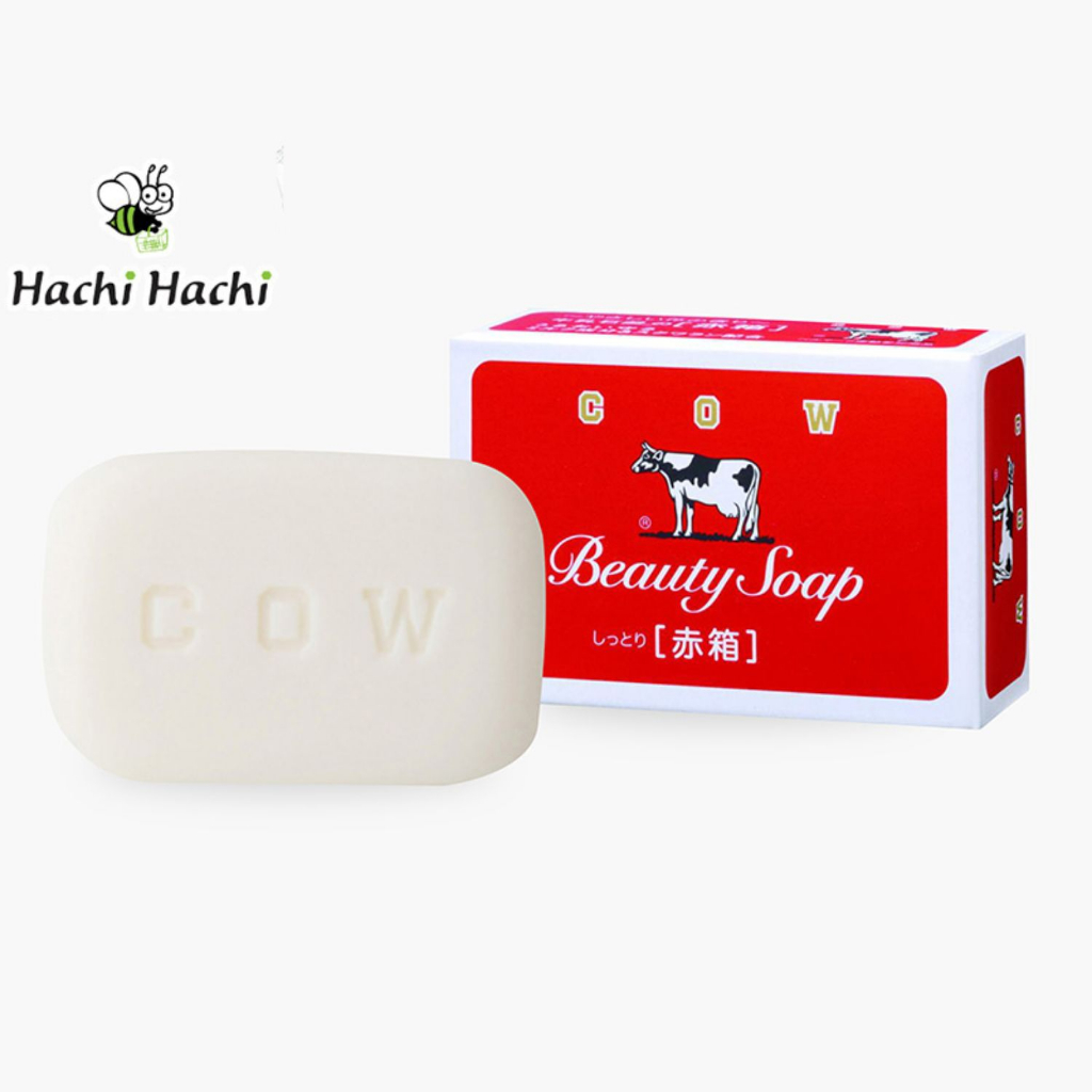 Xà phòng rửa mặt chiết xuất sữa bò tươi Cow Soap 90g - Hachi Hachi Japan Shop