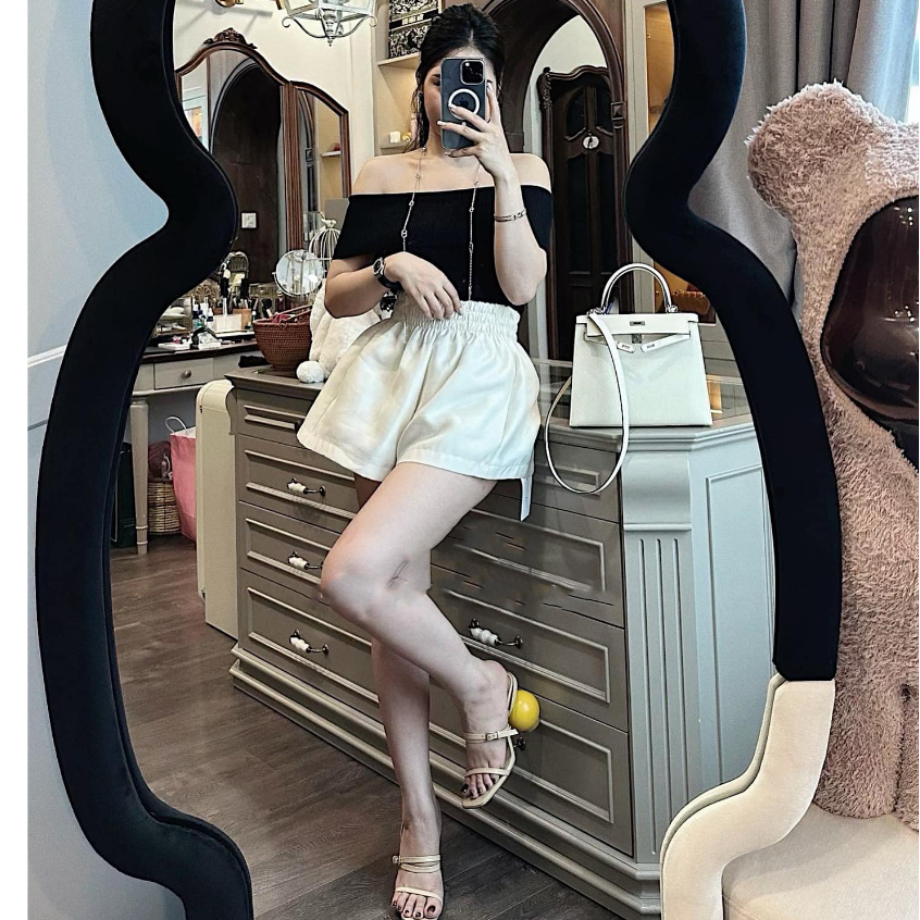 Quần Short Tacta Phồng Lưng Chun Co Dãn Có Túi Q04