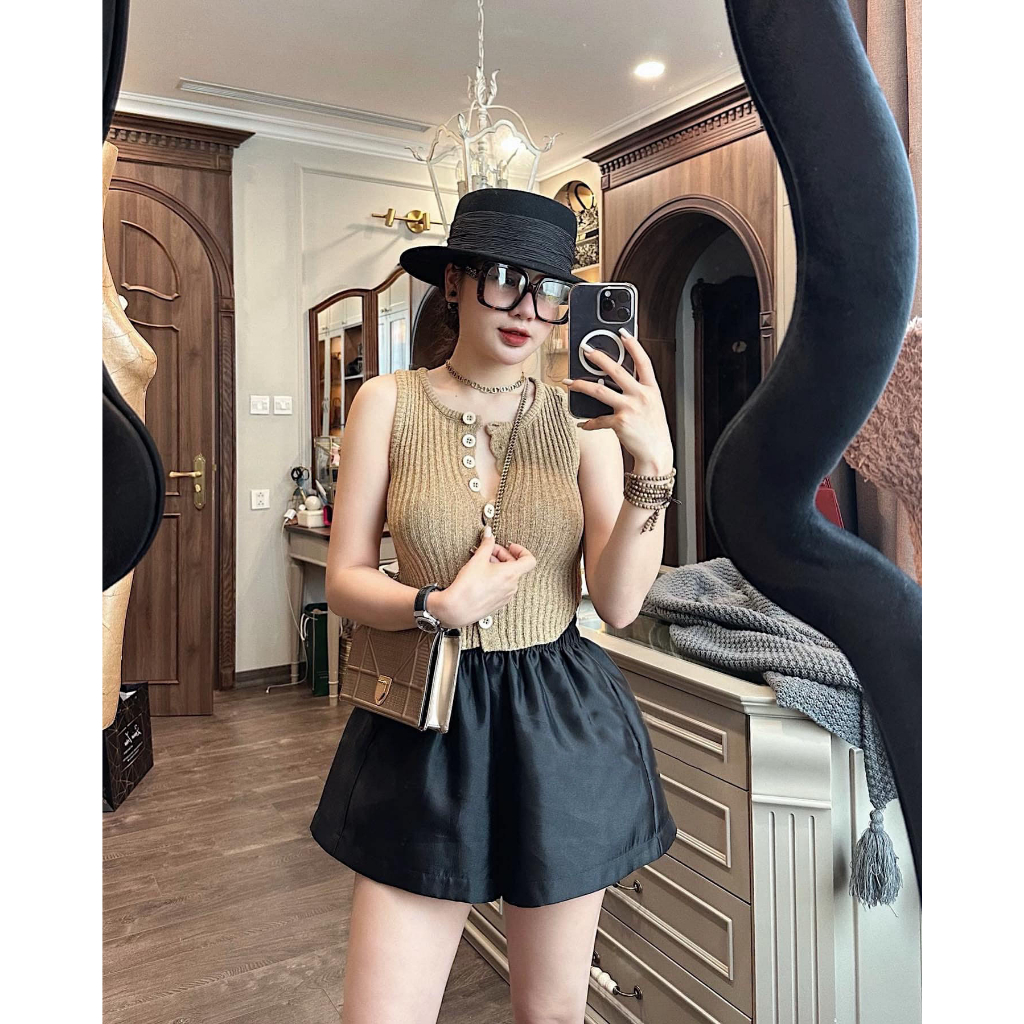 Quần Short Tacta Phồng Lưng Chun Co Dãn Có Túi Q04