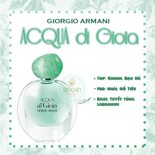 Nước hoa Acqua di Gioia - Giorgio Armani mini
