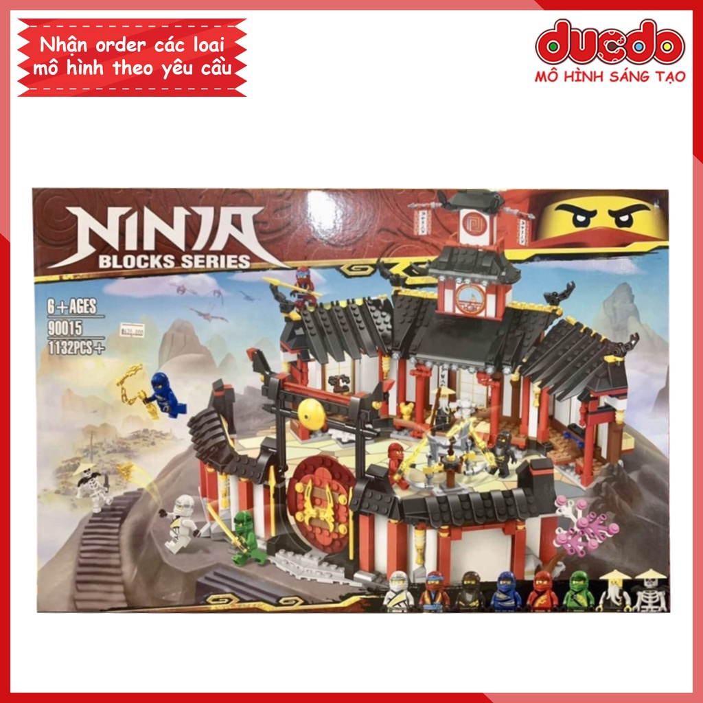 90015 BLA 11165 Lắp ghép Ninjago Đấu Trường Luyện Công - Đồ chơi Xếp hình Mô hình Ninja 70670 LPIN 06098