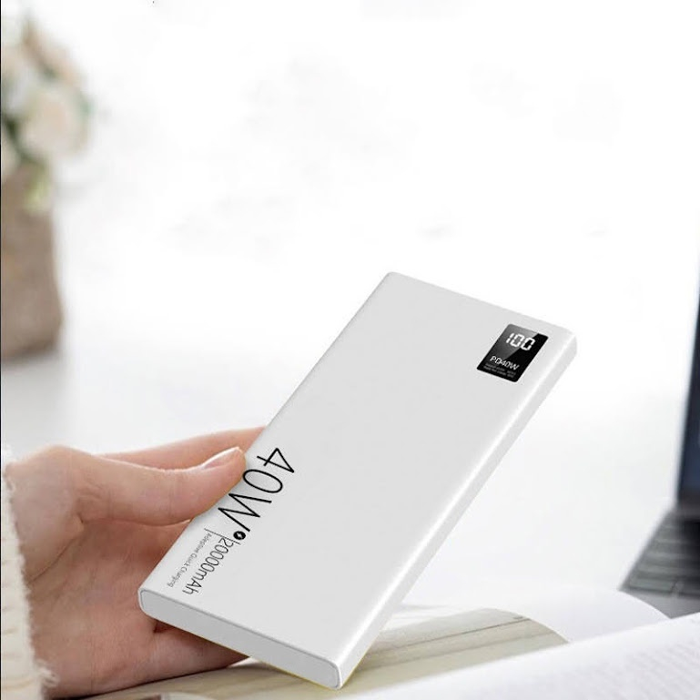 Thực lực Pin Sạc Dự Phòng 20000 mAh Sạc Nhanh 40W bộ sạc điện thoại di động Công suất cao