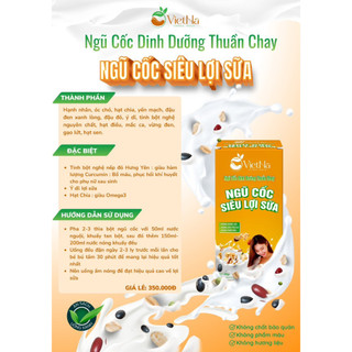 Ngũ cốc siêu lợi sữa/ Ngũ cốc dinh dưỡng thuần chay VietNa