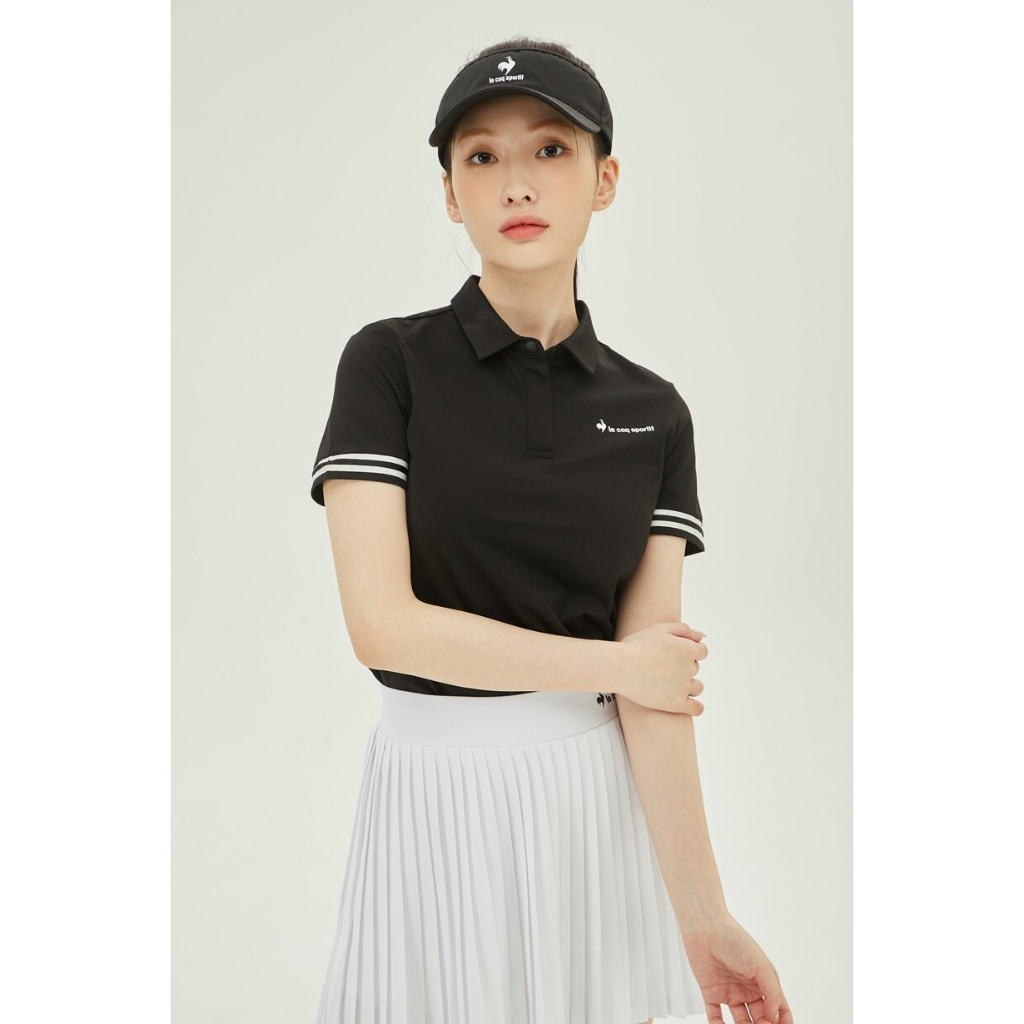 Áo Polo Le coq Golf Unisex - QO213TTS59-BLK0