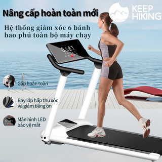 SP1003 Máy chạy bộ gập, công suất 2.0 mã lực, chống im lặng và chống rung superbank908