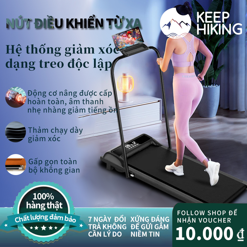 Máy chạy bộ tại nhàbộ máy gọn chỉ chiếm chư đi bộ gia dụng băng chạy chống rung EVA không có tay cầm nhỏ- Bảo hành