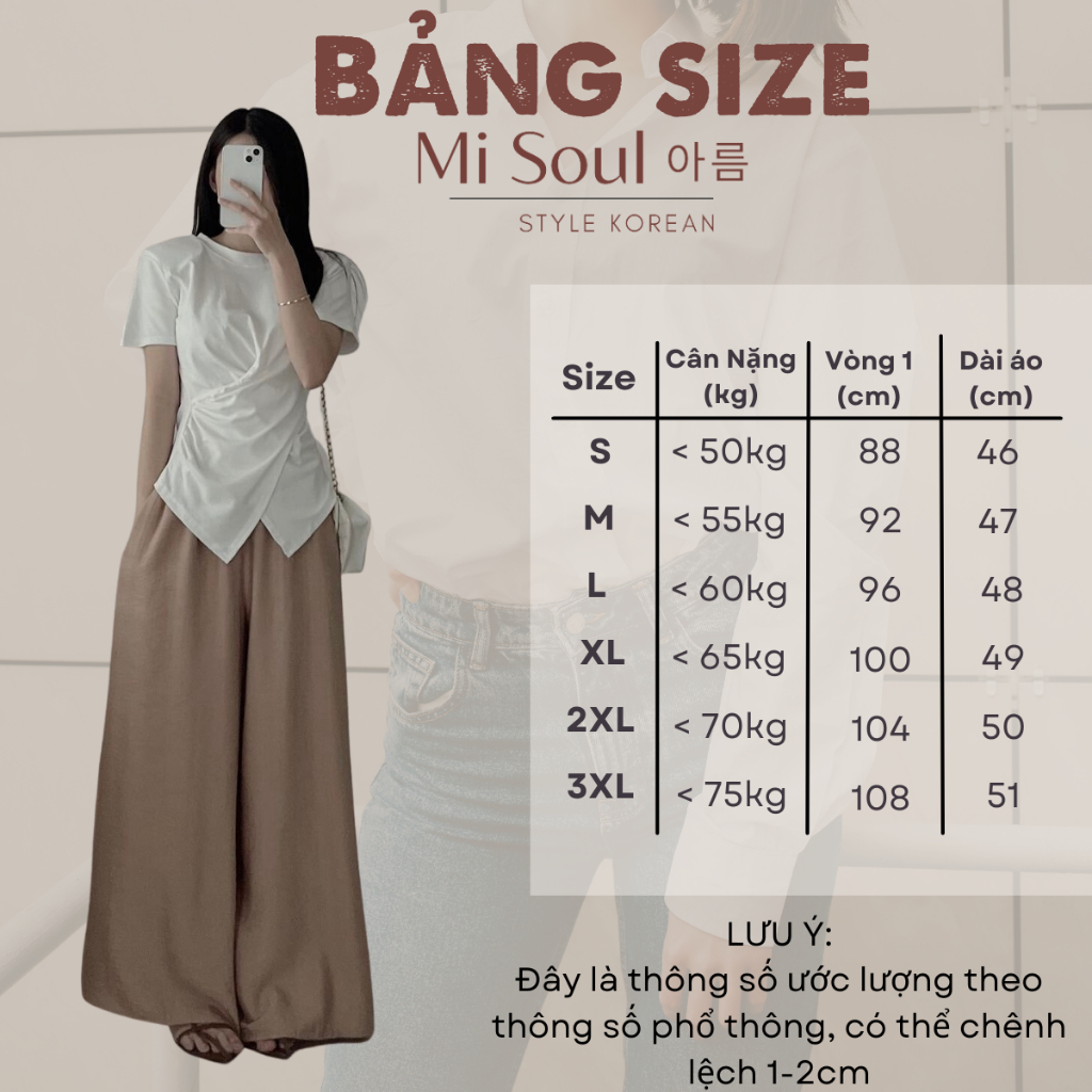 Áo Thun Xẻ Tà Xoắn Eo dáng slim cực tôn dáng, 4 màu áo siêu tôn da