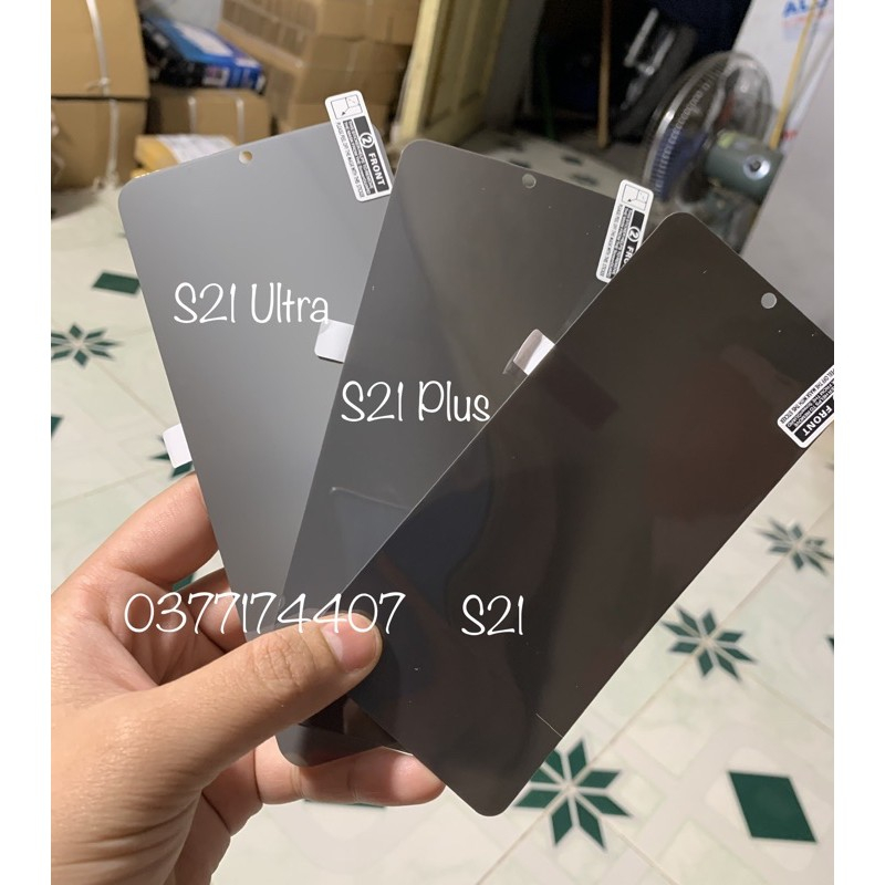 Dán dẻo PPF chống nhìn trộm cho Samsung, S21 ,S21 Plus, S21 Ultra, S21 FE, S20 FE