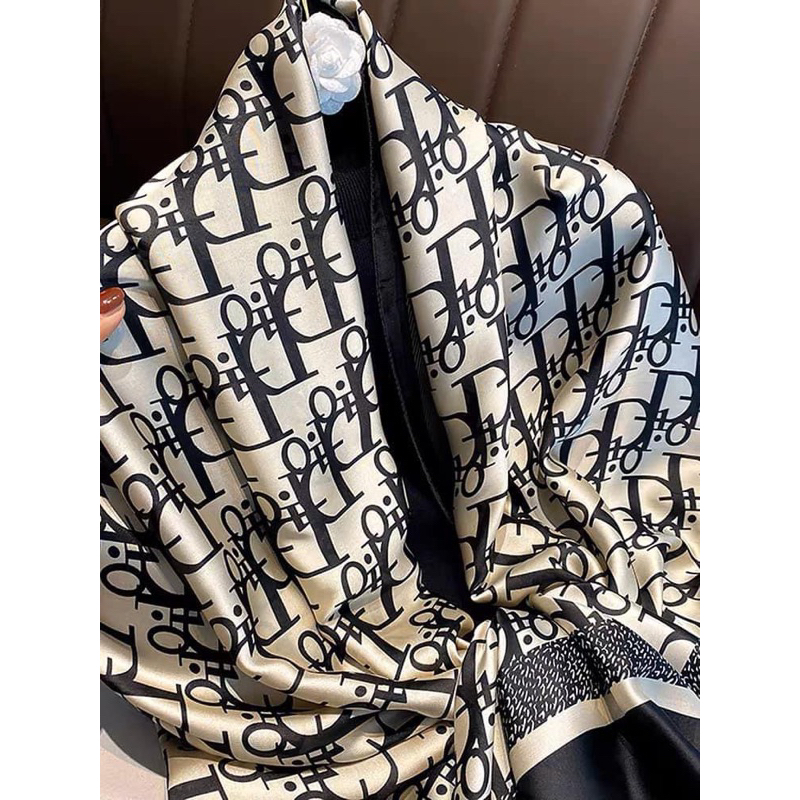 KHĂN LỤA TRƠN DR SIZE ĐẠI 180x90cm