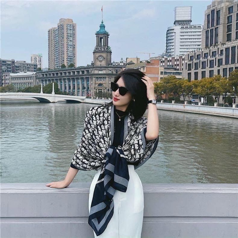 KHĂN LỤA TRƠN DR SIZE ĐẠI 180x90cm