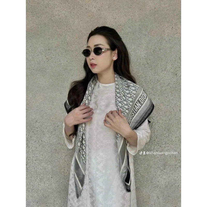 KHĂN LỤA TRƠN DR SIZE ĐẠI 180x90cm