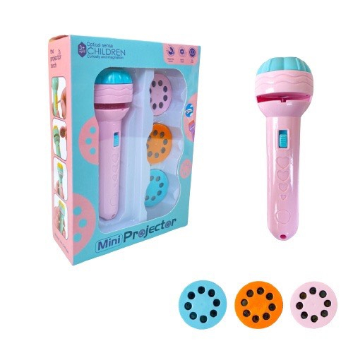 Đèn Pin Chiếu Hình Full Bộ 10 Chủ Đề 80 Hình Sắc Nét Thỏa Thích Cho Bé Khám Phá