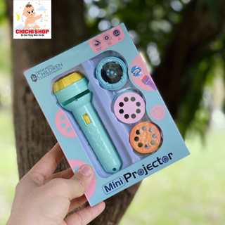 Đèn Pin Chiếu Hình Full Bộ 10 Chủ Đề 80 Hình Sắc Nét Thỏa Thích Cho Bé Khám Phá