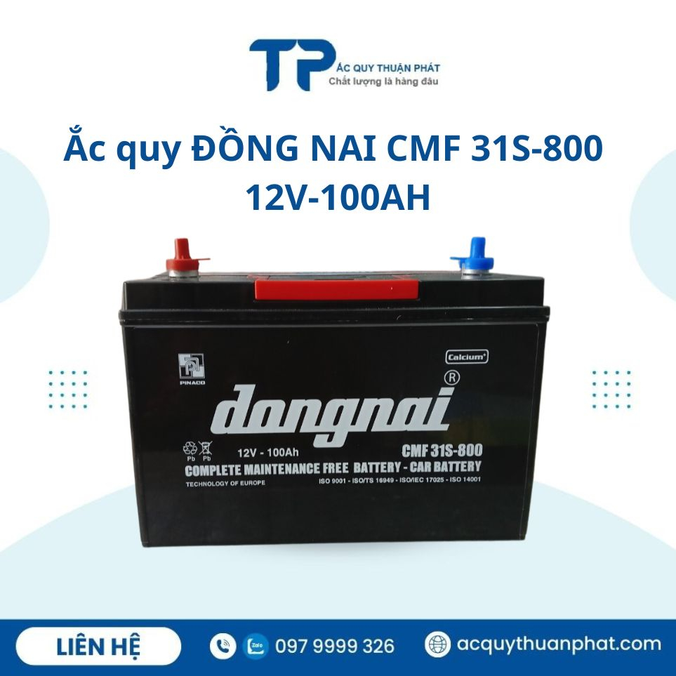 Bình ắc quy đồng nai 105D31R 12V-90ah
