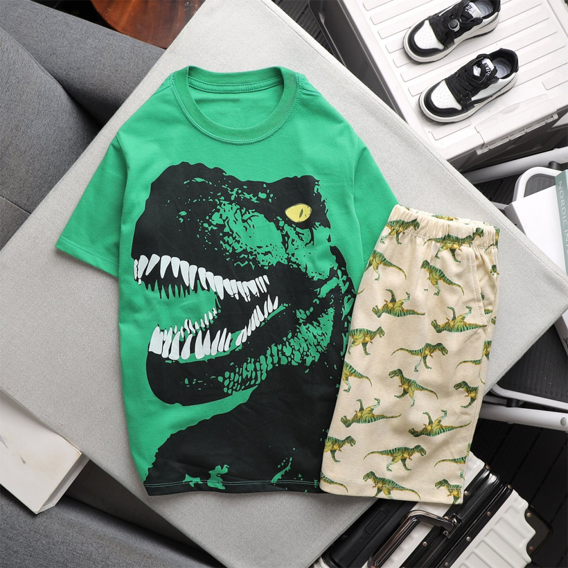 Bộ bé trai TOMSHOP - Bộ áo và quần bé trai thể thao họa tiết bóng bầu dục cá tính