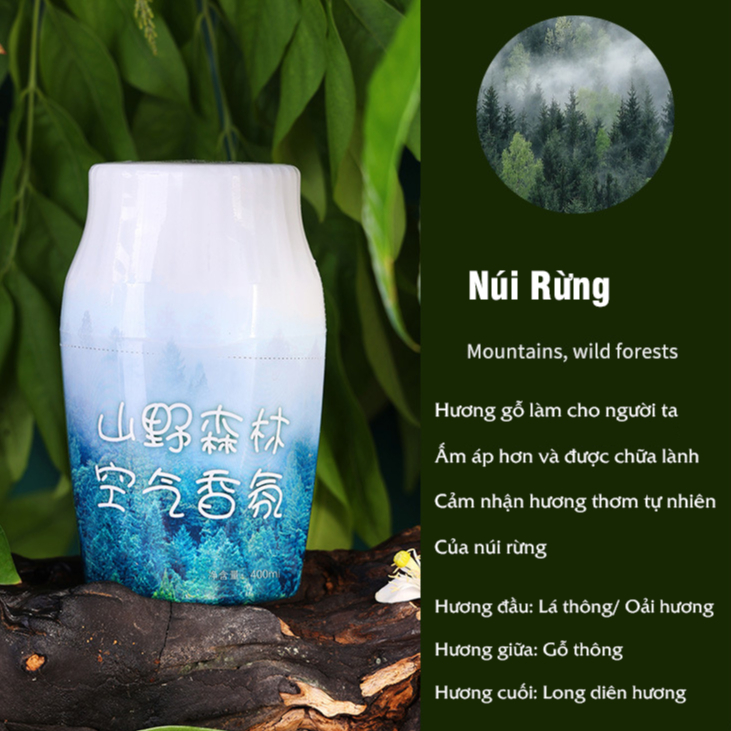 Tinh Dầu Thơm Phòng - Tinh Dầu Khử Mùi Nhà Vệ Sinh, Xe Ô Tô, Tủ Quần Áo, Phòng Ngủ 400ml