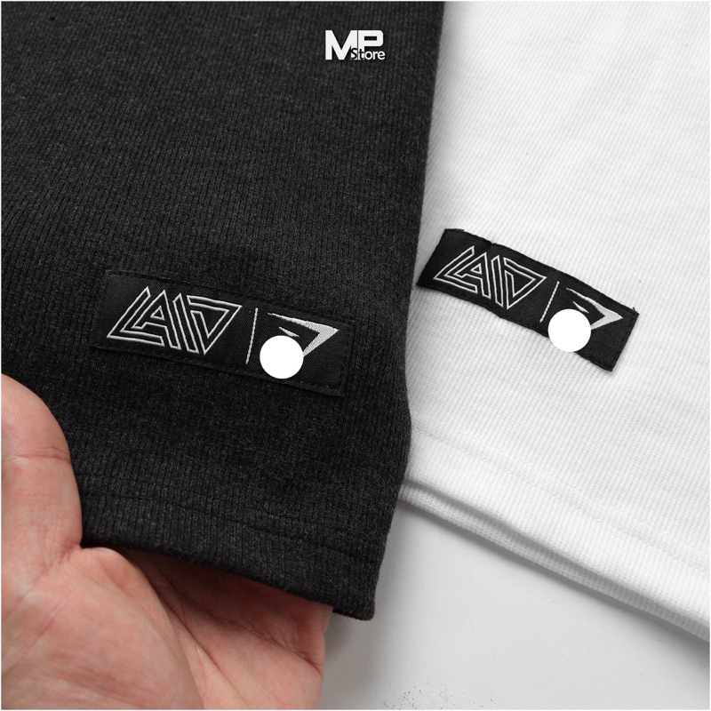 Áo ba lỗ thể thao Gym sha.k x David Laid cotton co giãn 4 chiều thun gân