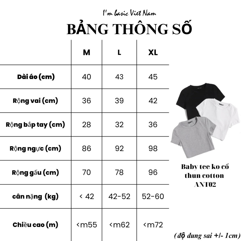 Áo Croptop Baby Tee Tay Ngắn Màu Xám Khói Hottrend Cổ Tròn Vải Cotton Thun Ôm Body Co Giãn Tốt Thoáng Mát (ANT02)