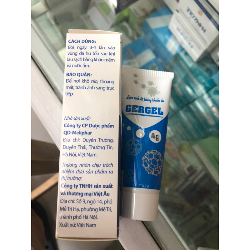 Kem bôi da GERGEL