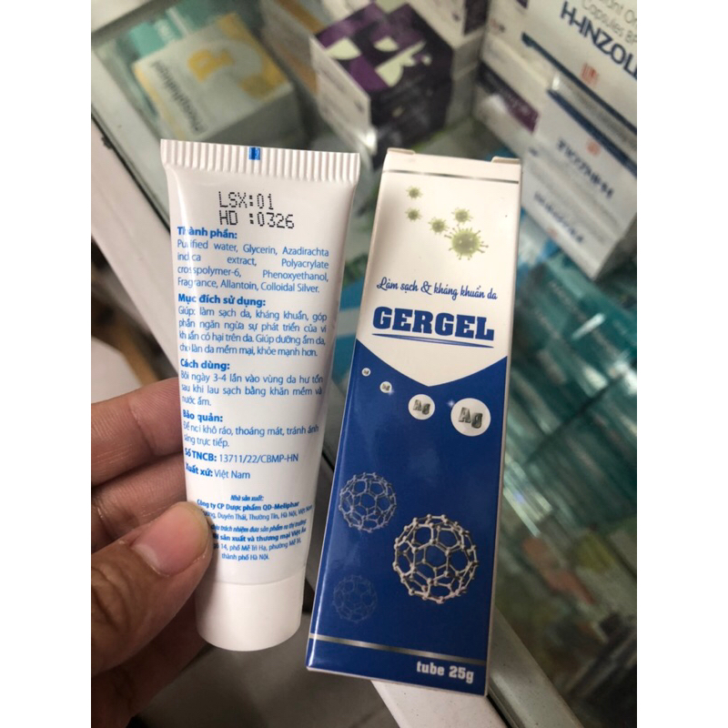 Kem bôi da GERGEL
