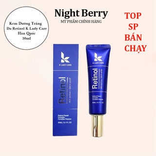 Kem Dưỡng Trắng Da Retinol K Lady Care Hàn Quốc 30ml, night_berry
