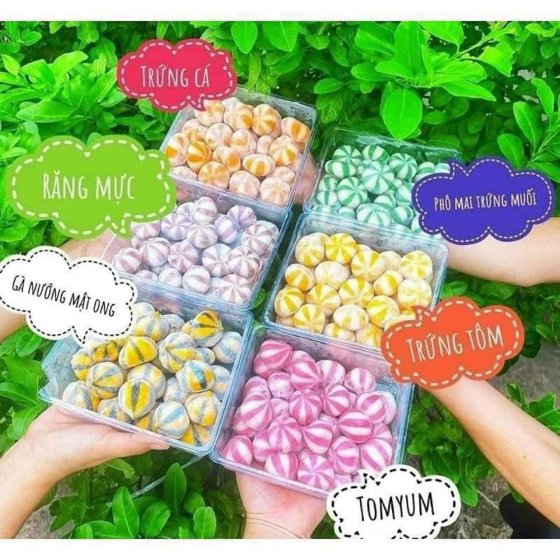 Bánh Bao Trứng Cá Surimi 500g  Lacusina / Kitkool /  Phú Mark