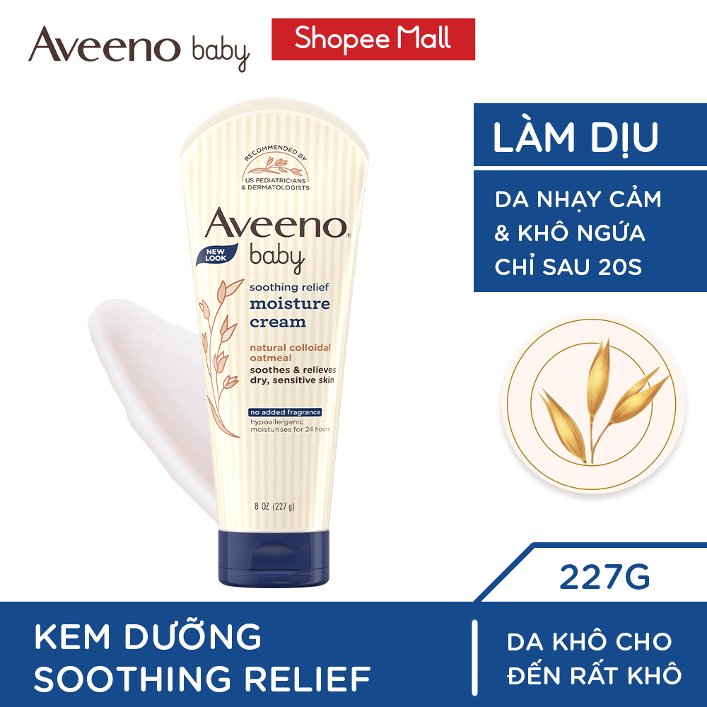 Kem dưỡng Aveeno Baby cho da khô và nhạy cảm 227g - 101016747