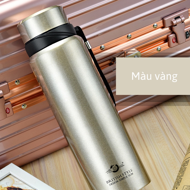 Bình Giữ Nhiệt TAMIDI 1000ml, Bình Giữ Nhiệt Inox Có Khay Nắp Lọc Trà Giữ Nhiệt Tốt  BTC01