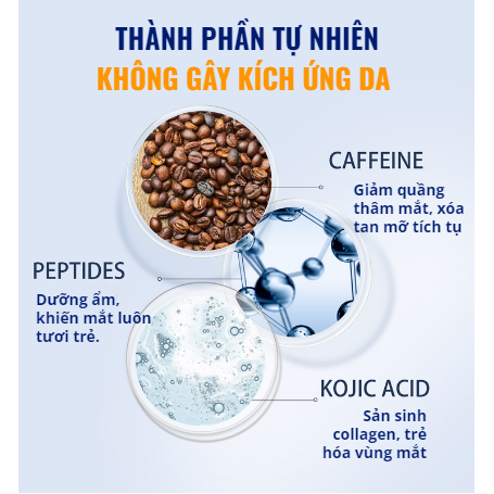 TẶNG MÁY MASSAGE Khi Mua Kem Tan Quầng Thâm Bọng Mắt Openeyes - Nhập Khẩu Chính Hãng Bán Chạy Tại Mỹ