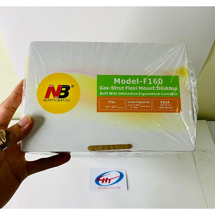 Giá treo 2 màn hình North Bayou NB F160 17" - 27" inch, arm / tay máy tính - Hàng chính hãng