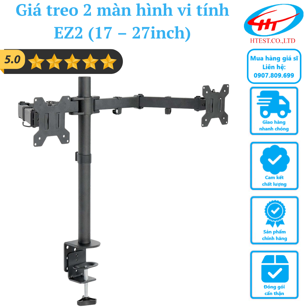 Giá treo | Arm màn hình LCD ErgoTek North Bayou NB cho màn 10 - 32 inch