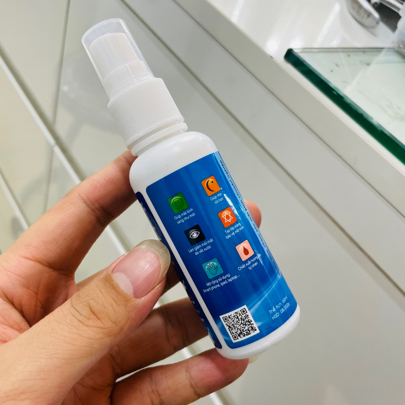 Nước xịt kính mắt chuyên dụng sạch,thơm an toàn - New Asia dạng xịt