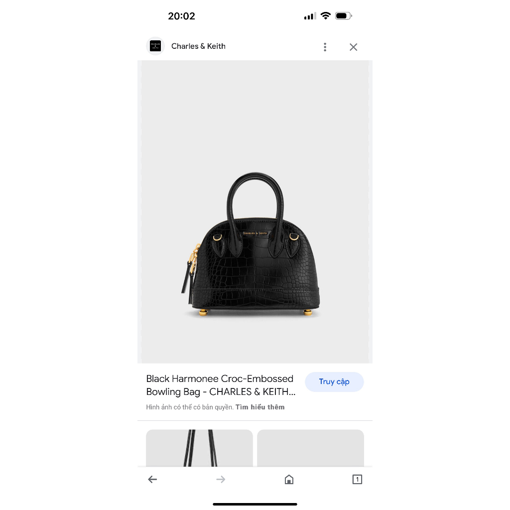 Túi hến cầm tay + đeo chéo nữ CK2-30151151