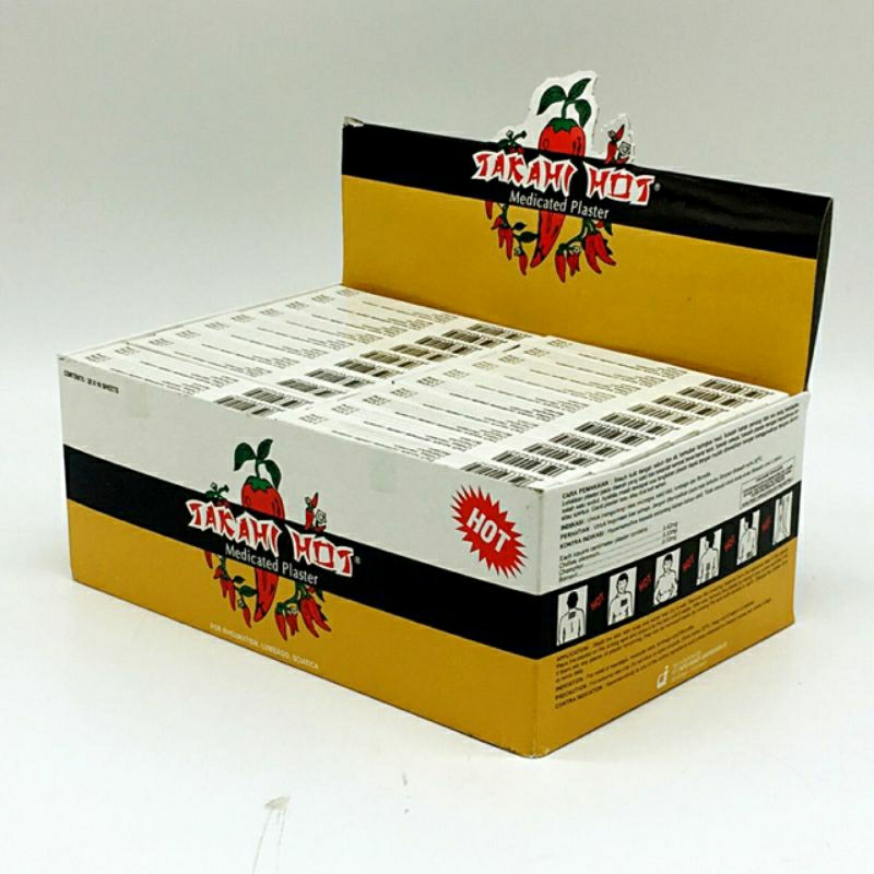 Cao dán giảm đau Takahi Hot - chính hãng Indonesia