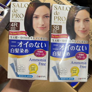 THUỐC NHUỘM TÓC SALON DE PRO ( HÀNG CÔNG TY)