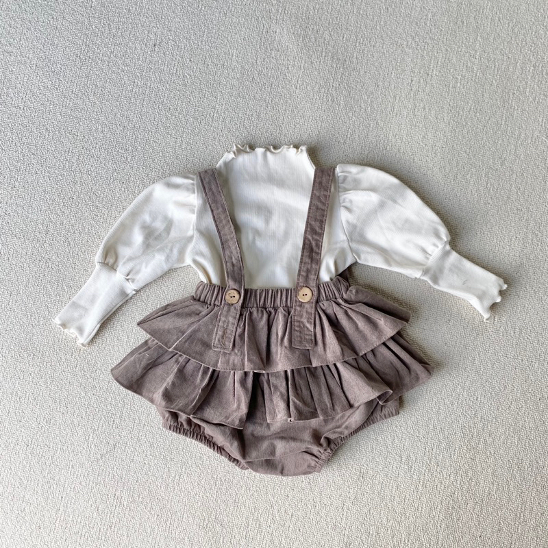 Áo len tăm tay bồng cho bé gái