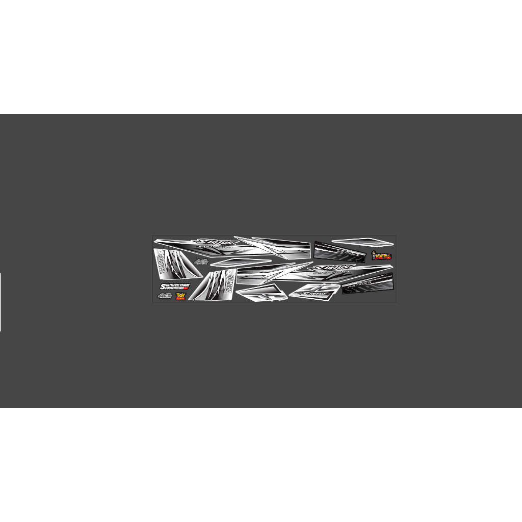 Tem sirius sấm sét 3 lớp chống phai màu