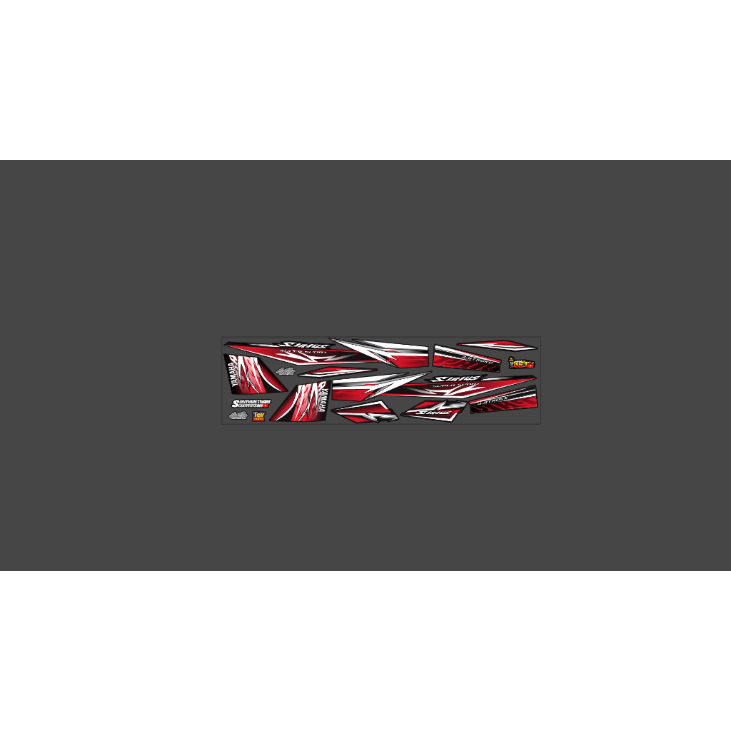 Tem sirius sấm sét 3 lớp chống phai màu