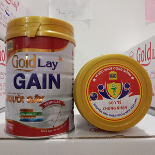 Sữa Goldlay gain giúp người gầy tăng cân khỏe mạnh loại 900g