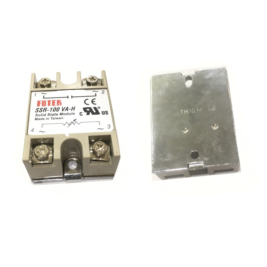 Rơ le bán dẫn Solid State Module SSR-100VA-H Fotek