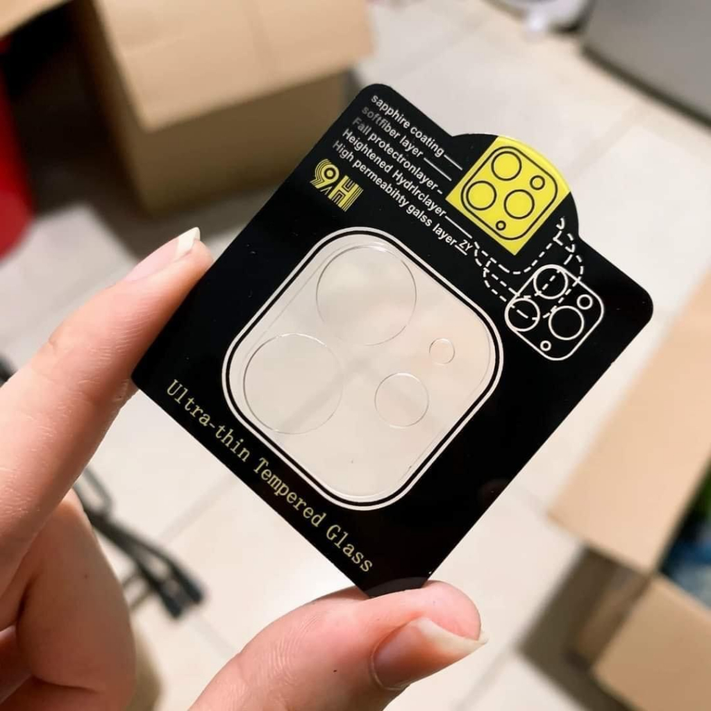 Kính bảo vệ cam trong suốt Ip15 / ip15pro/ ip15 plus/ ip15pro max