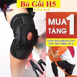 Bó Gối H5 Cao Cấp Cải Tiến, Băng Gối Bảo Vệ Đứt Dây Chằng Chéo Chính Hãng Aolikes 7907