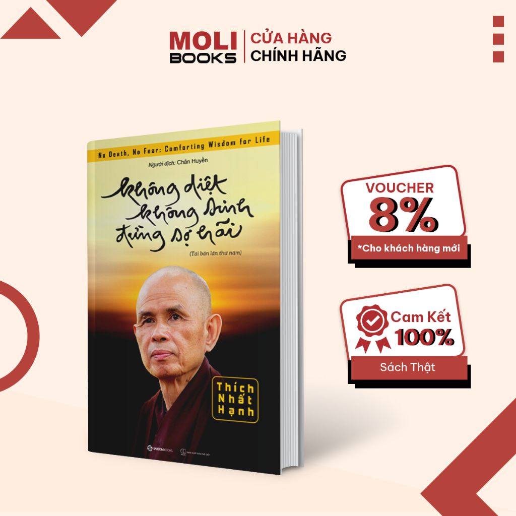 Sách - Không Diệt Không Sinh Đừng Sợ Hãi - Thiền sư Thích Nhất Hạnh (Saigon Books)