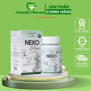 Giảm cân neko slim hộp 60v giúp giảm cân cấp tốc giảm béo giảm mỡ bụng nhanh và an toàn